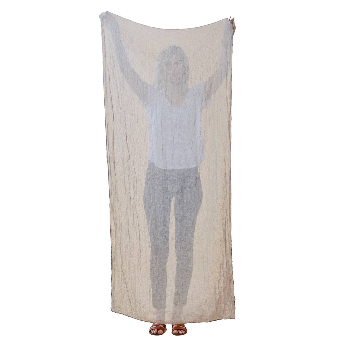 Hadley Wren Insect Shield® Mosquito-Repellent Scarf — Seafoam