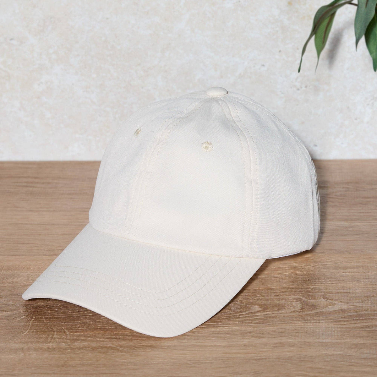 Hadley Wren Insect Shield® Mosquito-Repellent Ball Cap — Ivory