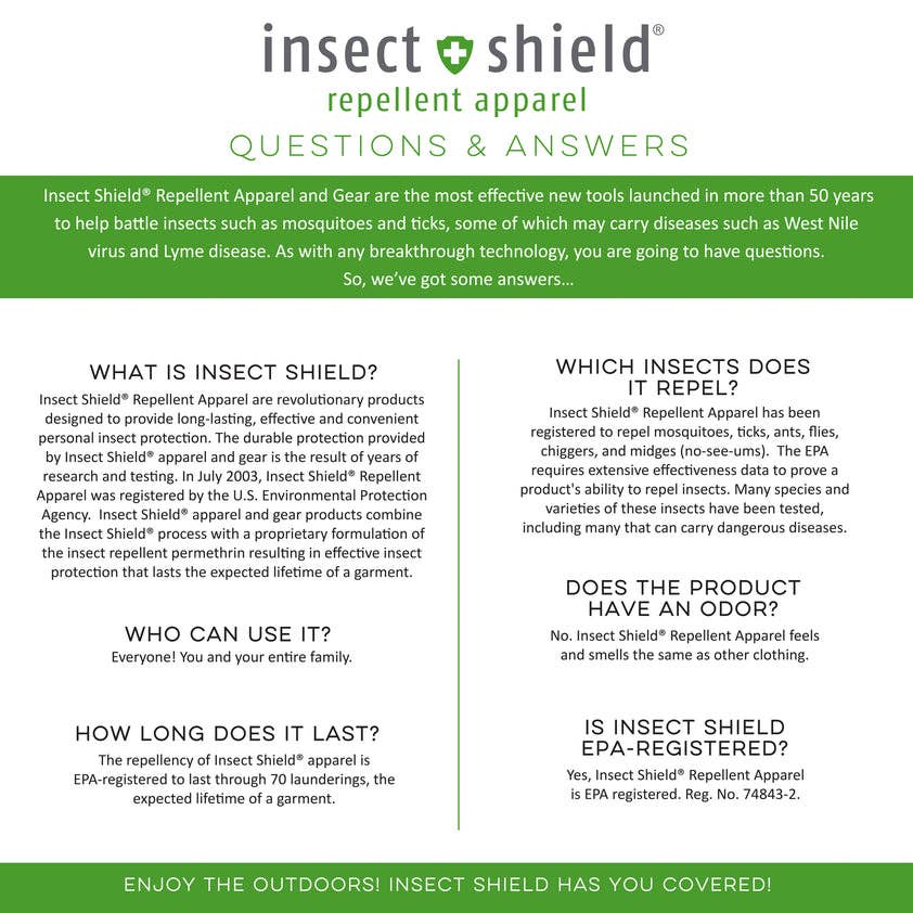 Hadley Wren Insect Shield® Mosquito-Repellent Scarf — Seafoam