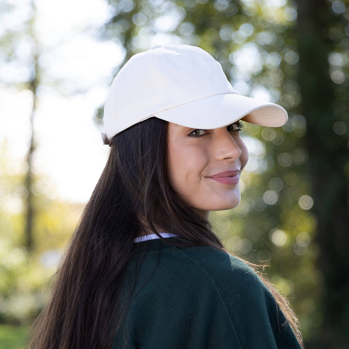 Hadley Wren Insect Shield® Mosquito-Repellent Ball Cap — Ivory